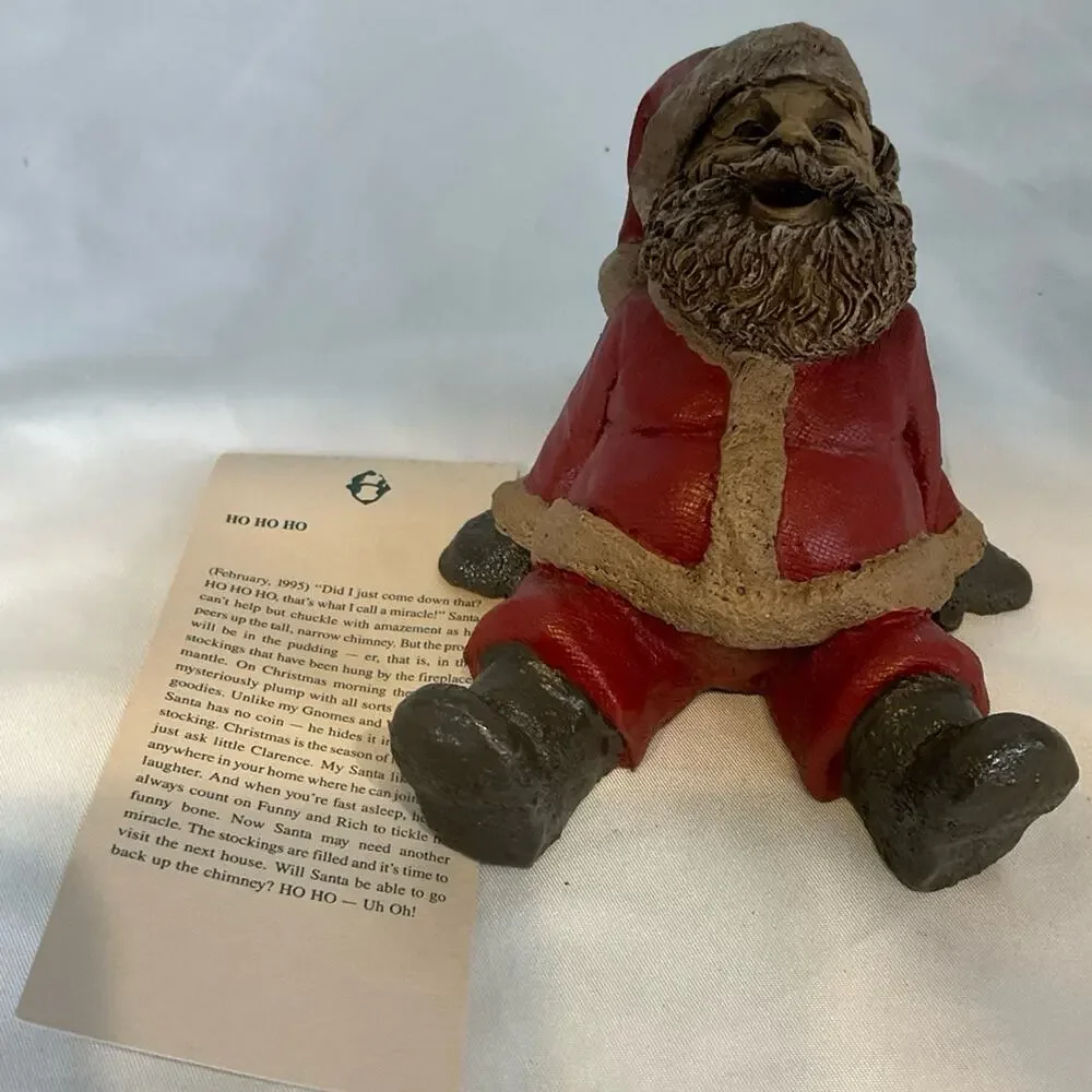 VTG VINTAGE TOM CLARK CAIRN SANTA HO HO HO STATUE FIGURINE